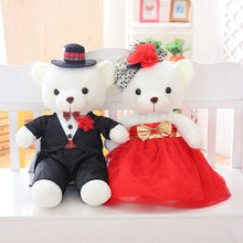 Load image into Gallery viewer, The Perfect Plush Bridal Teddy Bear Couple-Wedding Gift- Decoration