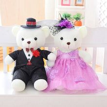 Load image into Gallery viewer, The Perfect Plush Bridal Teddy Bear Couple-Wedding Gift- Decoration