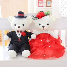 Load image into Gallery viewer, The Perfect Plush Bridal Teddy Bear Couple-Wedding Gift- Decoration