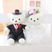 Load image into Gallery viewer, The Perfect Plush Bridal Teddy Bear Couple-Wedding Gift- Decoration