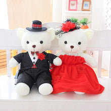 Load image into Gallery viewer, The Perfect Plush Bridal Teddy Bear Couple-Wedding Gift- Decoration