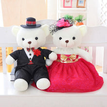 Load image into Gallery viewer, The Perfect Plush Bridal Teddy Bear Couple-Wedding Gift- Decoration