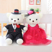 Load image into Gallery viewer, The Perfect Plush Bridal Teddy Bear Couple-Wedding Gift- Decoration