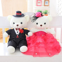 Load image into Gallery viewer, The Perfect Plush Bridal Teddy Bear Couple-Wedding Gift- Decoration