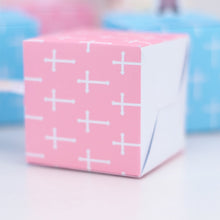Load image into Gallery viewer, First Holy Communion Boy or Girl-Pink or Blue- Party Favor Box for Candy