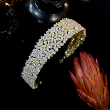 Load image into Gallery viewer, Cubic Zirconia Dream Bridal Tiara-Headband-Wedding Hair Accessory