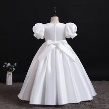 Load image into Gallery viewer, Elegant White Communion Dress or Flower Girl Dress
