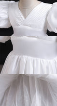 Load image into Gallery viewer, Elegant White Communion Dress or Flower Girl Dress