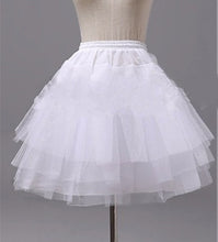 Load image into Gallery viewer, White Petticoat for Girls Crinoline Underskirt-for Gowns