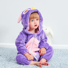 Load image into Gallery viewer, Boys- Girls Assorted Animal Onesies-Sleepers-Playtime - Toddler- Child