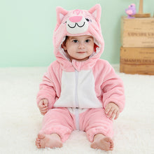 Load image into Gallery viewer, Boys- Girls Assorted Animal Onesies-Sleepers-Playtime - Toddler- Child