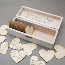 Load image into Gallery viewer, Personalized Airplane Theme Wedding Wish Box-Guest Book Alternative-Keepsake