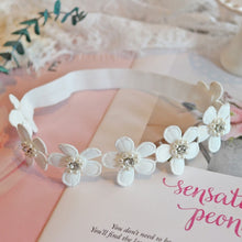 Load image into Gallery viewer, Assorted Girls Sheer Lace and Pearls Hair Accessories for Flower Girls and Special Events