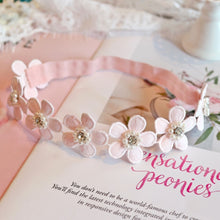 Load image into Gallery viewer, Assorted Girls Sheer Lace and Pearls Hair Accessories for Flower Girls and Special Events