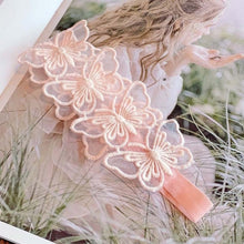 Load image into Gallery viewer, Assorted Girls Sheer Lace and Pearls Hair Accessories for Flower Girls and Special Events