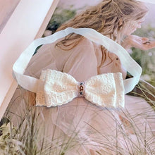 Load image into Gallery viewer, Assorted Girls Sheer Lace and Pearls Hair Accessories for Flower Girls and Special Events