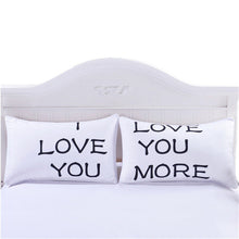 Load image into Gallery viewer, Mr and Mrs Pillow Cases-Bridal Couple-Wedding Gift