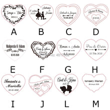 Load image into Gallery viewer, Personalized Wedding Flower Motif Guest Book Alternative-Acrylic Round Wish Drop Box