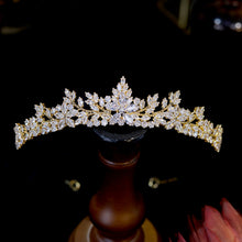 Load image into Gallery viewer, Dainty Accents Wedding Tiaras-Crowns Jewelry