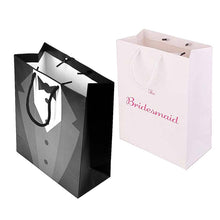Load image into Gallery viewer, Bridesmaid Groomsmen Gift Bags for Wedding Bridal Shower Bachelorette Party supplies