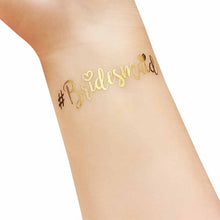 Load image into Gallery viewer, Stickers for Team Bride Tribe - Bridesmaid - Mr and Mrs Glass Stickers for Bride To Be Bachelorette Party Bridal Shower decoration