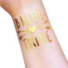 Load image into Gallery viewer, Stickers for Team Bride Tribe - Bridesmaid - Mr and Mrs Glass Stickers for Bride To Be Bachelorette Party Bridal Shower decoration