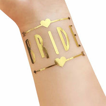 Load image into Gallery viewer, Stickers for Team Bride Tribe - Bridesmaid - Mr and Mrs Glass Stickers for Bride To Be Bachelorette Party Bridal Shower decoration