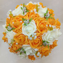 Load image into Gallery viewer, Handmade Floral Bouquets- Artificial Wedding Roses