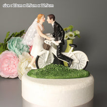 Load image into Gallery viewer, Assorted Styles Bride and Groom Wedding Cake Topper Figurines with Tulle Veil Detail