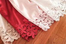 Load image into Gallery viewer, Embroidered High Quality Brides or Bridesmaids Bathrobe