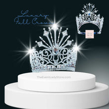 Load image into Gallery viewer, Luxurious Stargazer Large Crown Austrian Rhinestones Crystal Diadem