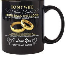 Load image into Gallery viewer, Mug Ceramic Cup For Wife or Husband- Wedding or Anniversary Gift