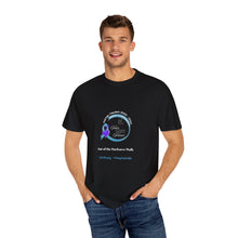 Load image into Gallery viewer, In Honor of Our Nathan - Tee Shirt - Unisex Garment-Dyed T-shirt for Mental Health Awareness, Support Tee, Suicide Prevention Shirt, Out of the Darkness Walk
