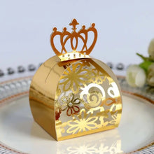 Load image into Gallery viewer, Crown Paper Candy Box- Favor Box
