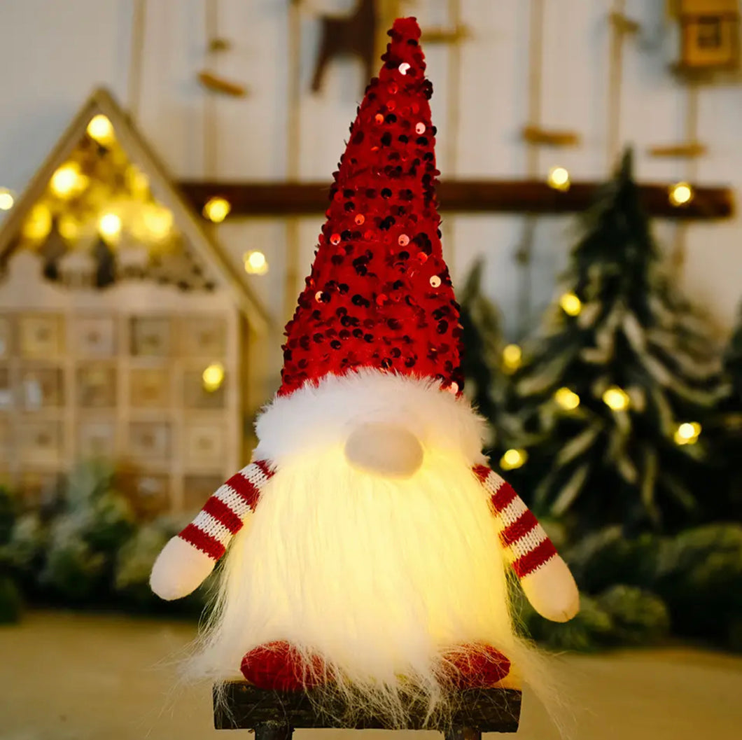 Red Christmas Gnome Holiday Decoration
