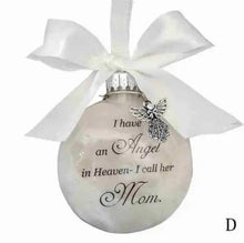 Load image into Gallery viewer, Angel in Heaven Dad - Mom Ornaments - Christmas
