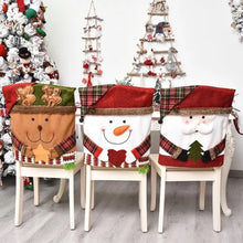 Load image into Gallery viewer, Christmas Decoration Chair Cover
