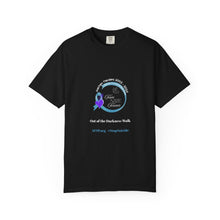 Load image into Gallery viewer, In Honor of Our Nathan - Tee Shirt - Unisex Garment-Dyed T-shirt for Mental Health Awareness, Support Tee, Suicide Prevention Shirt, Out of the Darkness Walk
