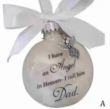 Load image into Gallery viewer, Angel in Heaven Dad - Mom Ornaments - Christmas
