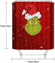 Load image into Gallery viewer, GrinchMas Christmas Bathroom Set
