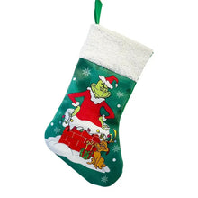 Load image into Gallery viewer, Merry GrinchMas Christmas Stocking

