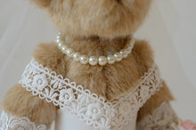 Load image into Gallery viewer, Adorable Wedding Bear Couple - Teddy Bear Bride and Groom in a Tux
