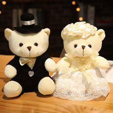 Load image into Gallery viewer, Cutie Pie Couple Wedding Teddy Bears
