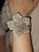 Load image into Gallery viewer, Flower or Bow Shape Rhinestone Rose Wrist Corsages- Bracelets
