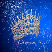 Load image into Gallery viewer, A Queen’s Treasure Crystal Crown
