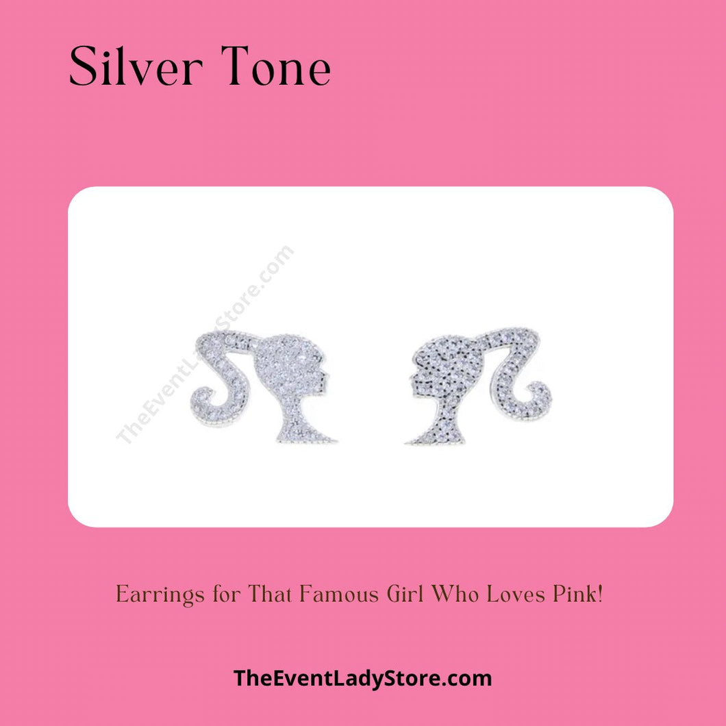 Fashion Rhinestone Earrings for That Girl Who Loves Pink