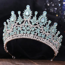 Load image into Gallery viewer, Creme de la Creme Floral Peaks Design Tiaras-Crown
