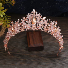 Load image into Gallery viewer, It&#39;s My Quince Tiara for Quinceañera -  White or Gold Crystal for a Bridal Crown 
