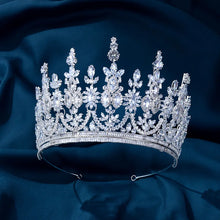 Load image into Gallery viewer, Luxury  Cubic Zirconia Crowns For Bride-or High End Mis Quince Headpiece
