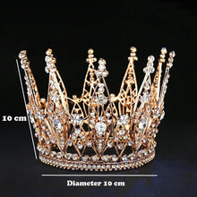 Load image into Gallery viewer, Kingdom Jewels Rhinestone Crown
